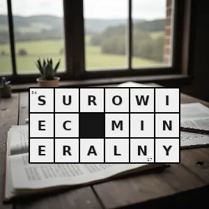 Hasło krzyżówkowe ruda żelaza albo węgiel kamienny - surowiec mineralny – rozwiązanie, synonimy, podpowiedzi i definicje krzyżówkowe